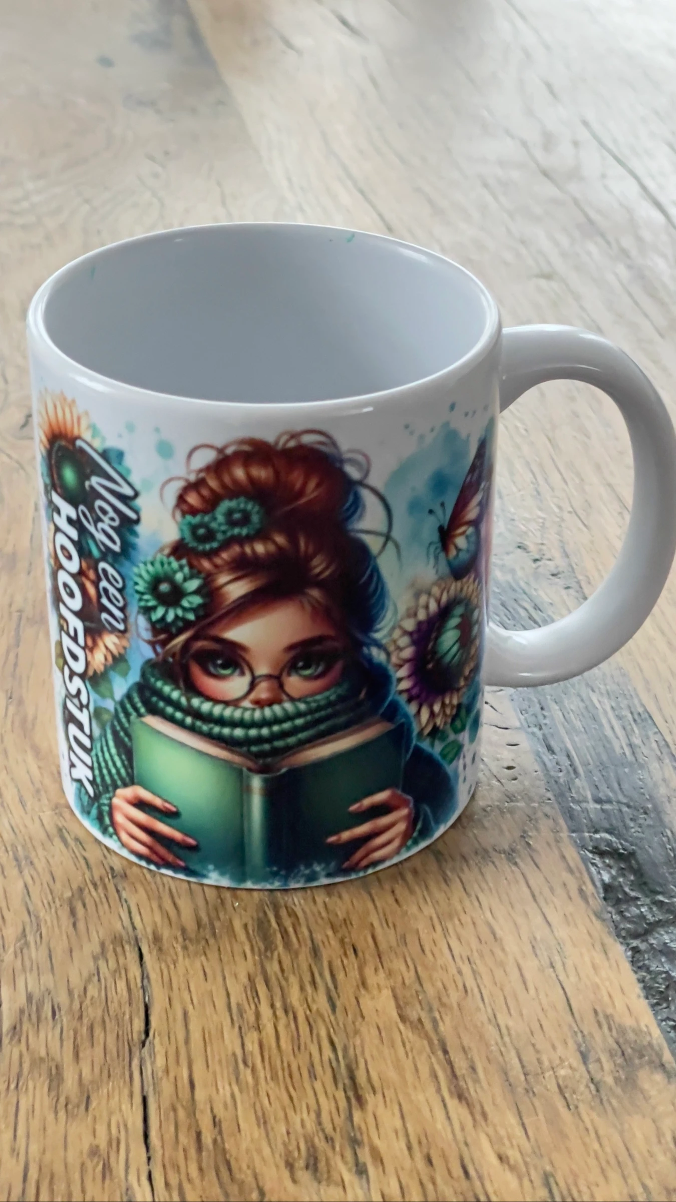 📚☕ Mok "Nog een hoofdstuk" — para los verdaderos amantes de los libros! – photo 2